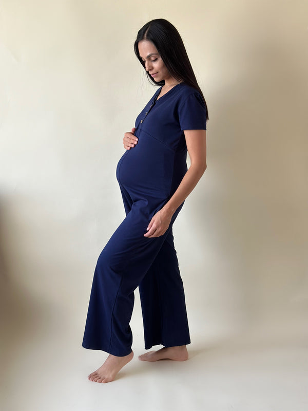 Jumper de maternidad •Azul marino•