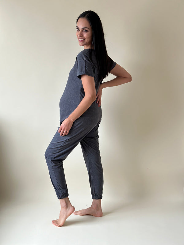 Jumper de maternidad COMFORT •Gris oxford•