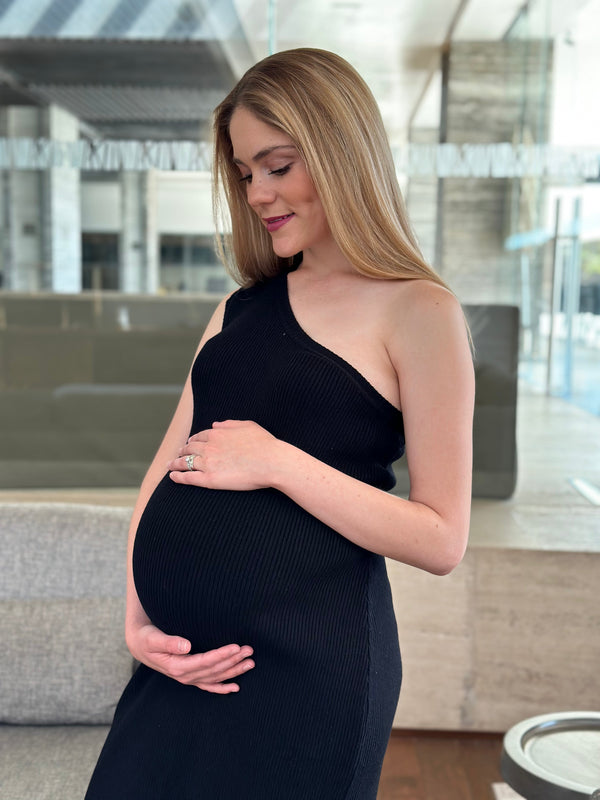 Vestido de maternidad •Basic negro•