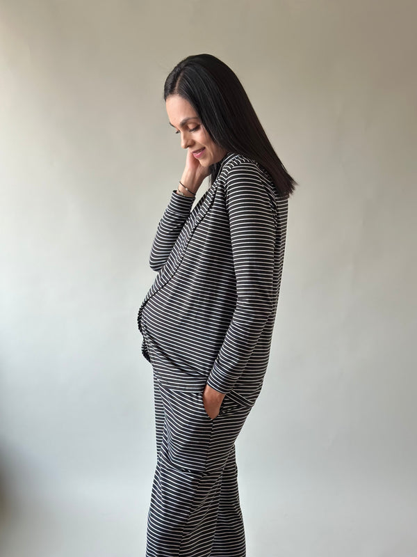 Set de embarazo y lactancia Martina  •Negro•