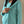 Pijama de maternidad y lactancia •Turquesa• con ALGODÓN