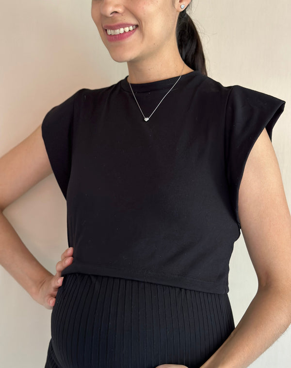 Set de embarazo Emiliana •Negro•